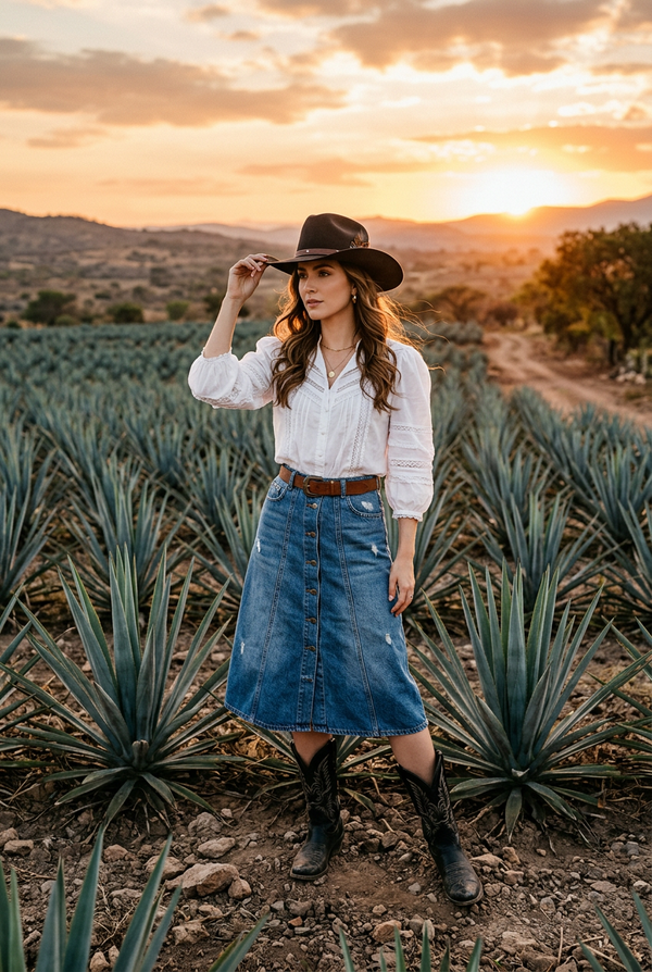 Vestido y Botas