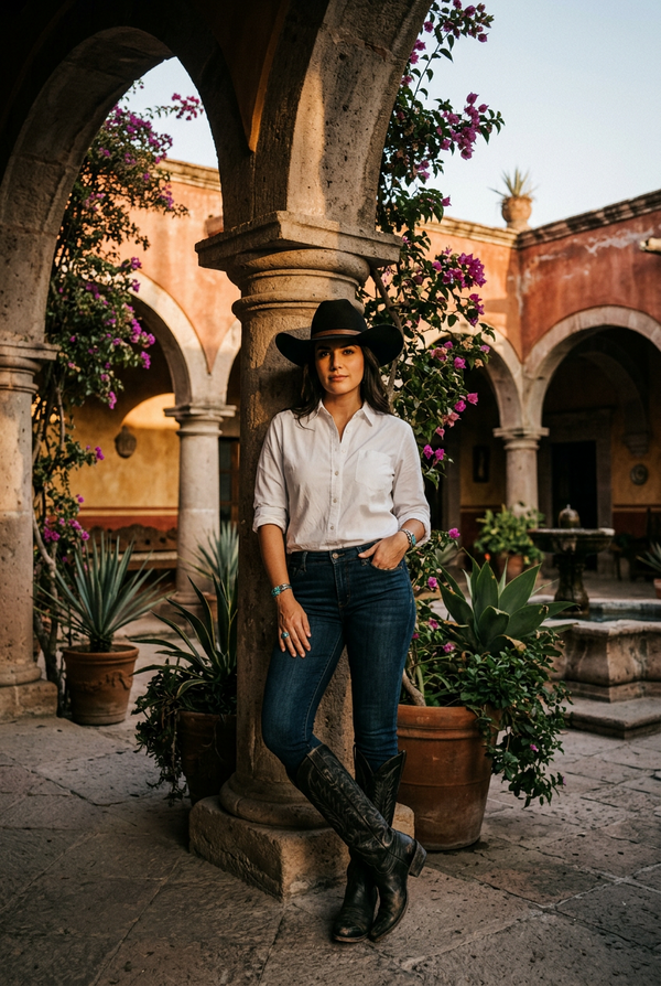 Outfits Vaqueros con Botas Largas: Looks Impactantes y Elegantes