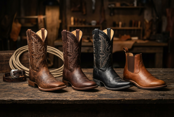 Tipos de Botas Vaqueras para Hombre: Desde Clásicas hasta Modernas