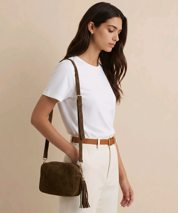 Bolsas de Piel con Flecos Western