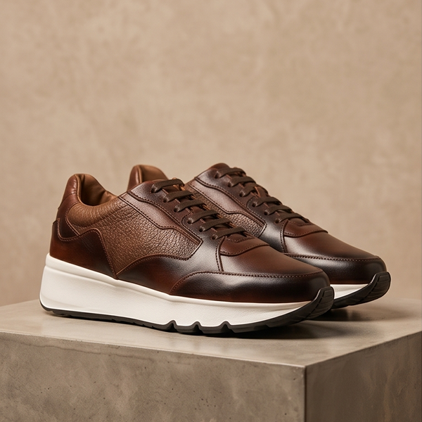 Sneakers de Piel para Hombre
