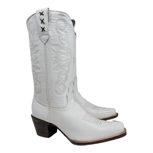 Botas mujer piel blancas Tierra Norte Jever