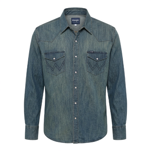 Camisa de Mezclilla Wrangler – Clásico Western