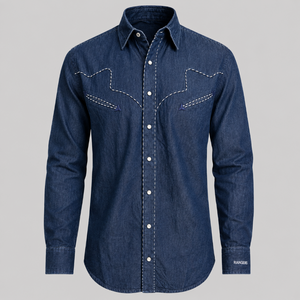 Camisa vaquera hombre marca rangers, tierra norte