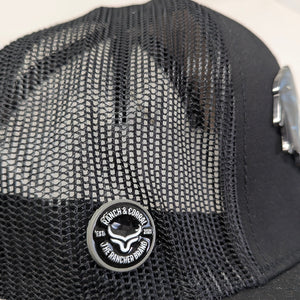 Gorra Ranch & Corral GJRO Negro Trucker Plana Snapback