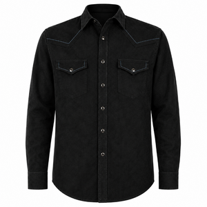 Sobrecamisa marca Rangers acabado Suede hombre