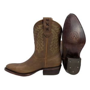 Botas piel café mujer Tierra Norte Javer