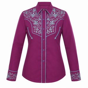 Camisa vaquera mujer Rangers Tierra Norte