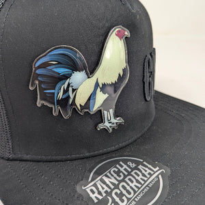 Gorra Ranch & Corral GJRO Negro Trucker Plana Snapback