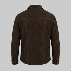 Sobrecamisa Tierra Norte color chocolate