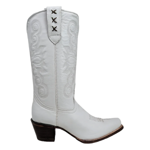 Botas mujer piel blancas Tierra Norte Jever