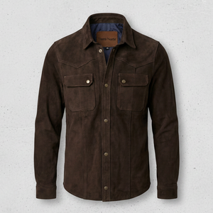 Sobrecamisa Tierra Norte color chocolate