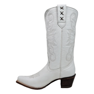 Botas mujer piel blancas Tierra Norte Jever