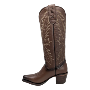 Botas piel mujer cafe tierra Norte Jever