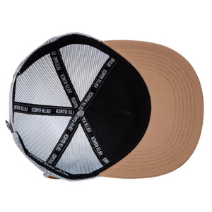 Gorra Fifth Ranch Toro Beige Trucker Snapback