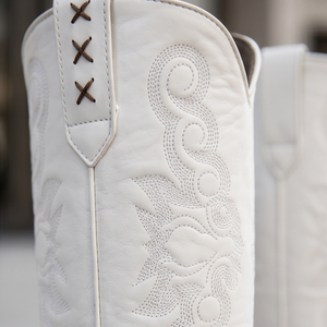 Botas mujer piel blancas Tierra Norte Jever