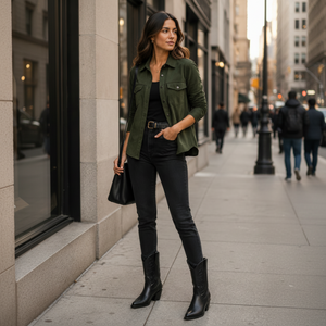 Botas mujer piel negro Tierra Norte Javer