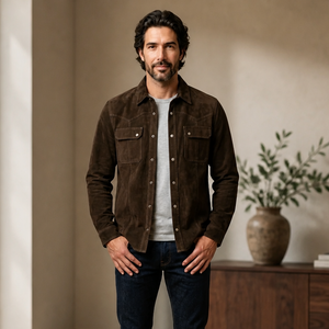 Sobrecamisa Tierra Norte chocolate