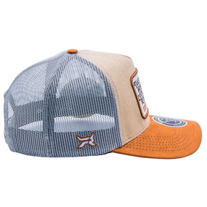 Gorra Fifth Ranch Country Roads Beige Arena Tabaco Trucker Snapback