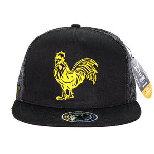 Gorra Fifth Ranch Gallo Amarilla Trucker Snapback