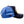 Gorra Fifth Ranch Texas Negro Azul Cielo Trucker Snapback