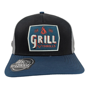 Gorra Ranch & Corral Grill Thrills Negro Trucker