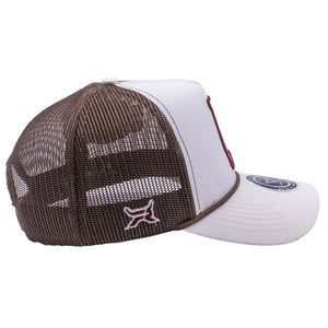 Gorra Fifth Ranch Alabama Crema Cafe Trucker Snapback