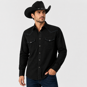 Sobrecamisa marca Rangers acabado Suede hombre