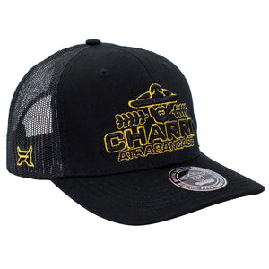 Gorra Fifth Ranch Charro Negro Dorado Trucker Snapback