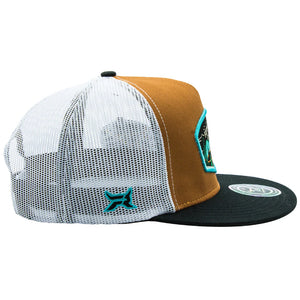 Gorra Fifth Ranch Desert Camel Negro Trucker Snapback