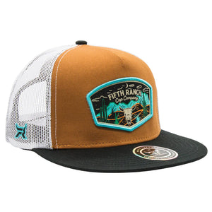 Gorra Fifth Ranch Desert Camel Negro Trucker Snapback