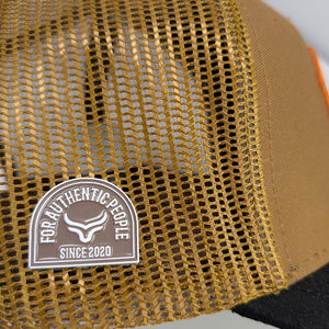 Gorra Ranch & Corral Shepherd Café Negro Trucker Semicurva Snapback