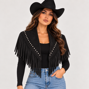 Chal_western_piel_color_negro Tierra Norte