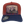 Gorra Ranch & Corral Red Angus Rojo Azul Trucker Semicurva Snapback