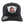 Gorra Ranch & Corral Stallion Negro Trucker Semicurva Snapback
