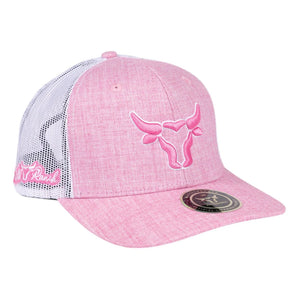Gorra Fifth Ranch Toro Rosa Trucker Snapback