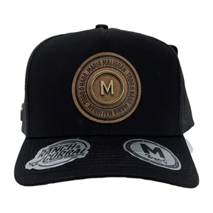 Gorra Ranch & Corral M Negra Trucker Semicurva