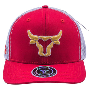 Gorra Fifth Ranch Toro Rojo Trucker Snapback