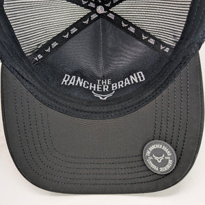 Gorra Ranch & Corral Camión Roja Negra Trucker Semicurva Snapback
