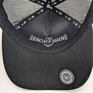Gorra Ranch & Corral Over The Road Negra Trucker Semicurva Snapback