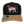 Gorra Ranch & Corral Borrego Negro Café Trucker Semicurva Snapback