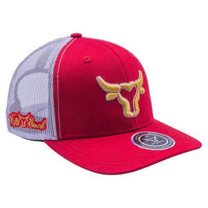 Gorra Fifth Ranch Toro Rojo Trucker Snapback