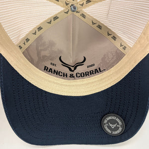 Gorra Ranch & Corral David Alonso Jinete Verde Marino