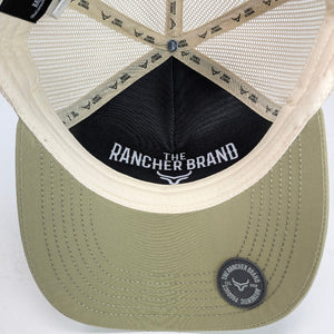 Gorra Ranch & Corral David Alonso Azul Marino Verde Trucker Semicurva Snapback
