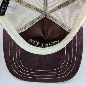 Gorra Stetson Rider Azul Marino Vino Trucker Semicurva Snapback