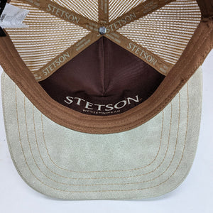 Gorra Stetson Truck Cafe Gris Trucker Semicurva Snapback