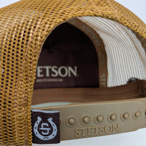 Gorra Stetson Truck Cafe Gris Trucker Semicurva Snapback