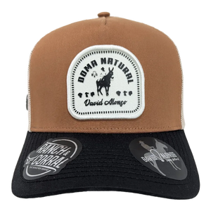 Gorra Ranch & Corral David Alonso Doma Natural Café Negro