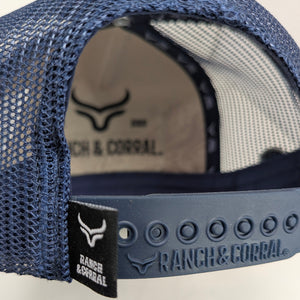 Gorra Ranch & Corral Rodeo Terracota Café Trucker