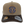 Gorra Yellowstone Parche Circular Arena Café Envejecido Trucker Semicurva Snapback